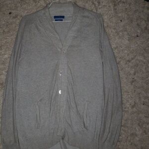 Grey cardigan